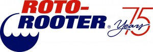 Roto-Rooter logo // 75 Years of Doing It Right